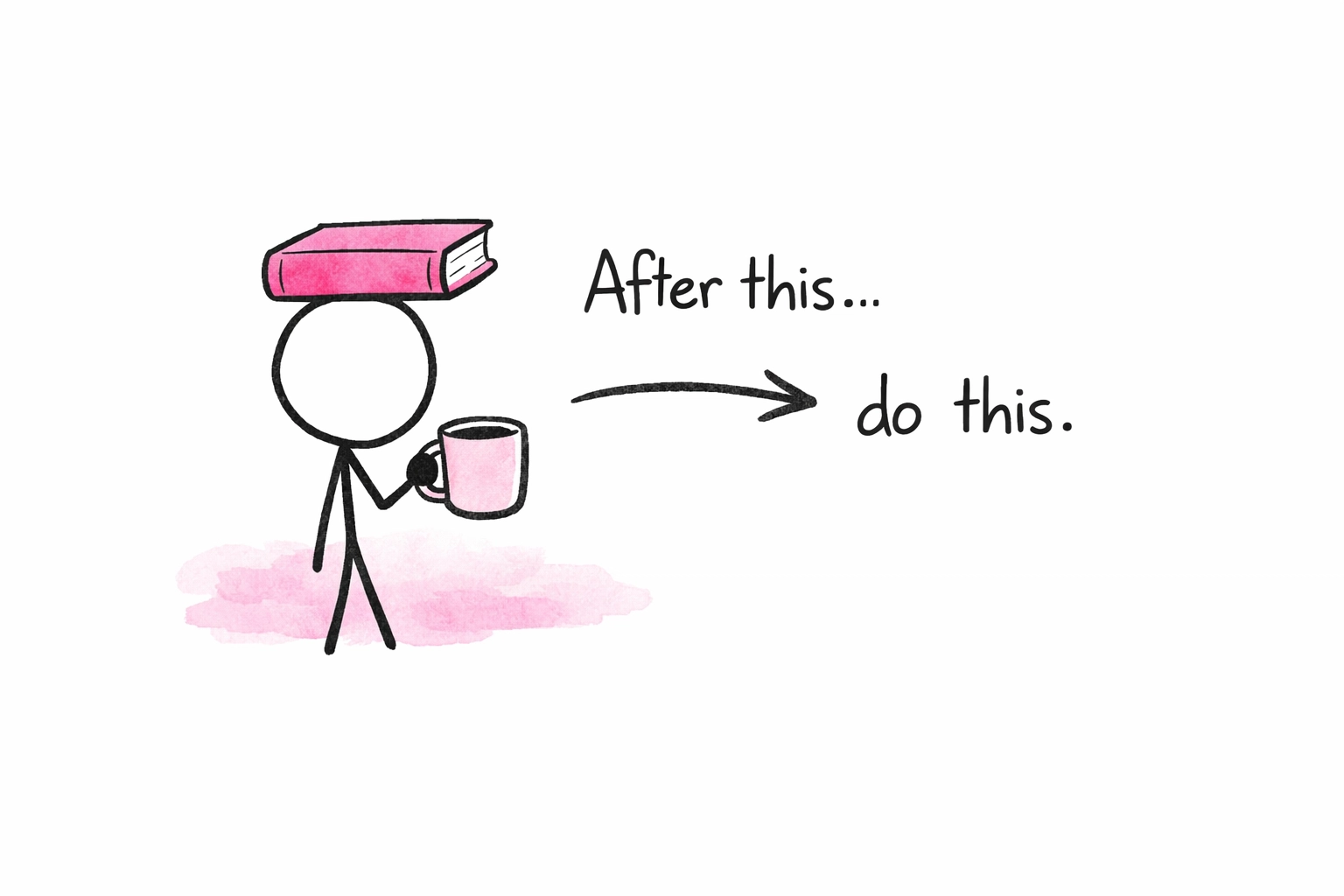 Habit stacking - After this, do this